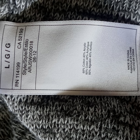 Roxy Juniors Gray Hooded Pullover Sweater Size Large - Picture 12 of 12